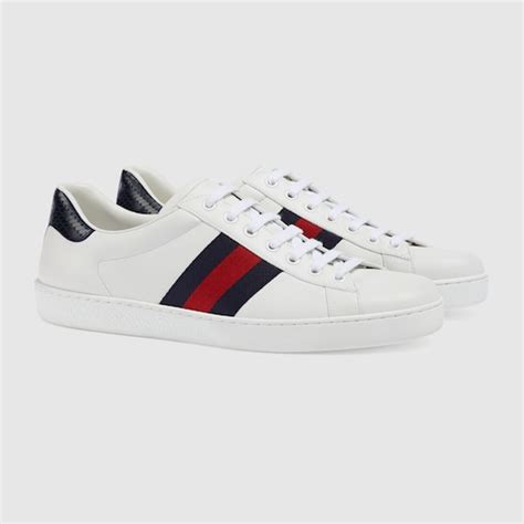 gucci ace blue and red gg wool sneakers|gucci ace embellished leather sneakers.